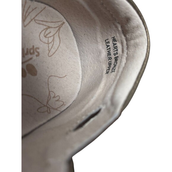 Spring Step Flats Women's Size 9 M Gold Mary Janes Leather Casual Comfort - Picture 11 of 12